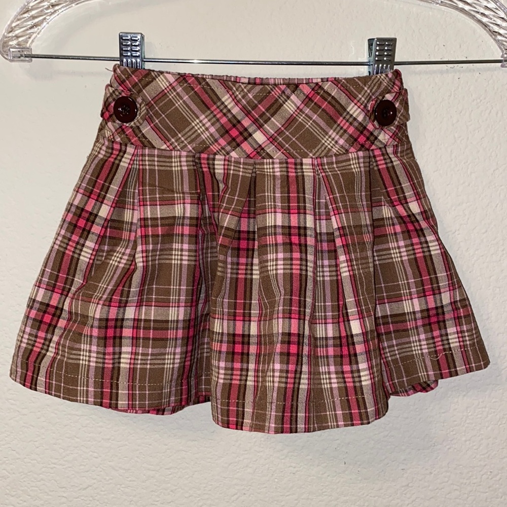 Blueberi Boulevard Toddler Girls 2T Plaid Skirt